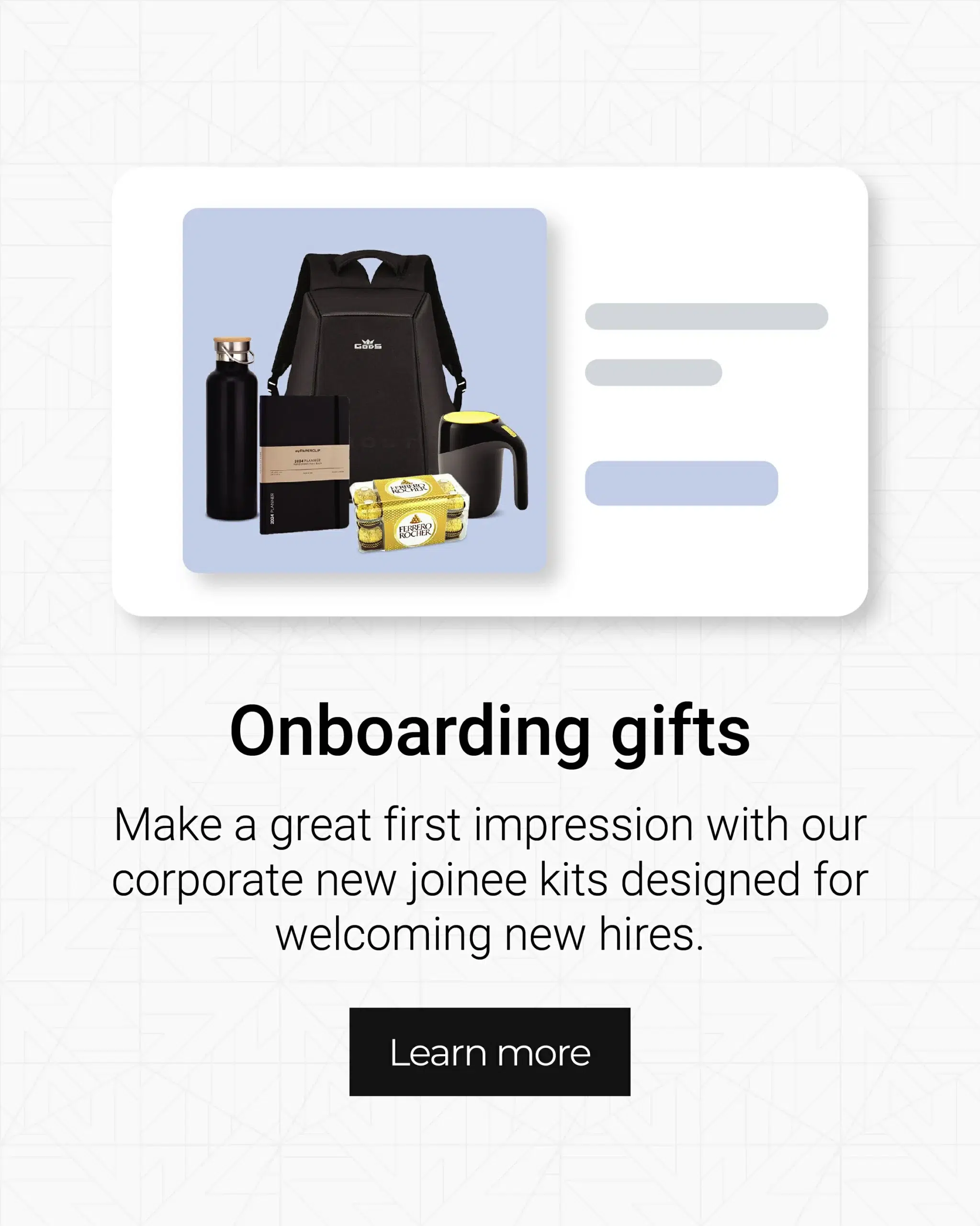 Onboarding Gifts